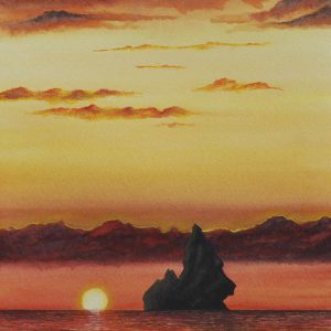 Church Rock Sunset