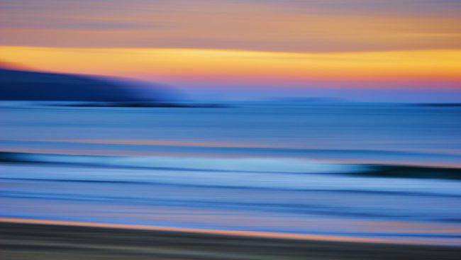 abstract sunset photo