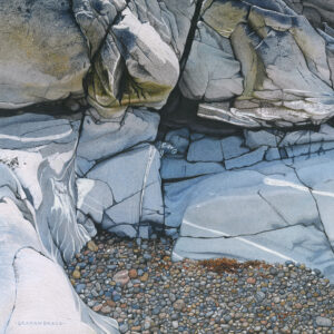 Blue Rock Face Aber Draw Trefin