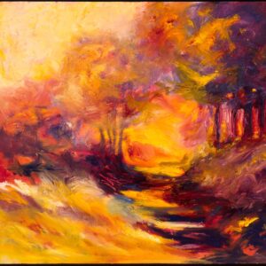 fine art print of mixed media painting by Peter Daniels