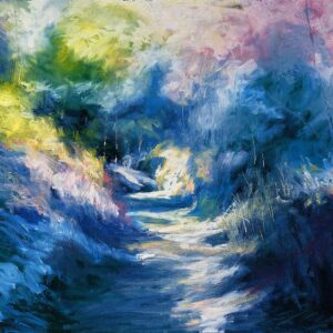 Fine art print of mixed media painting by Peter Daniels