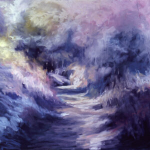 fine art print of mixed media painting by Peter Daniels