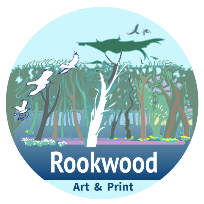 logo design for Rookwood Art & Print