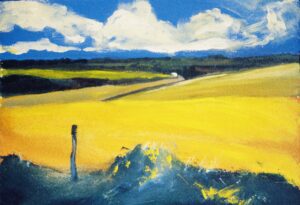 Fne Art Print of mixed media painting by Peter Daniels