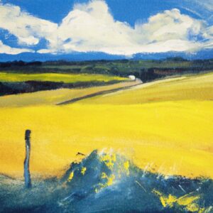 Fne Art Print of mixed media painting by Peter Daniels