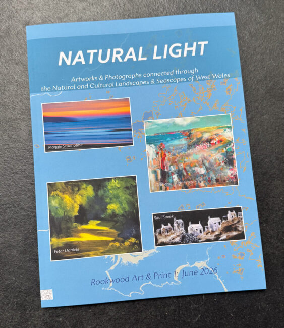 Art book, collection of favourite paintings by local artists in Pembrokeshire