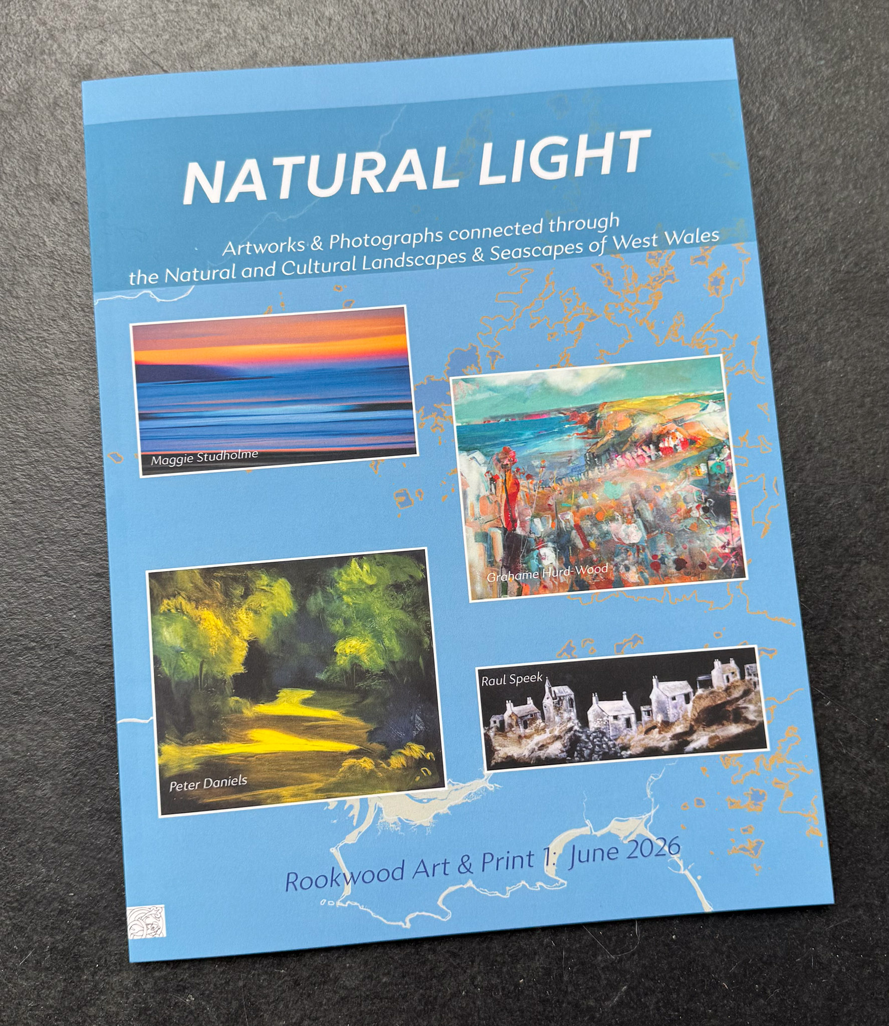 Art book, collection of favourite paintings by local artists in Pembrokeshire
