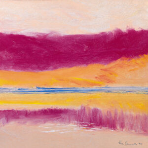 fine art print of an abstract mixed media painting by Peter Daniels